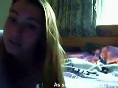 Free Porn A Nasty  Shows Her Goods On The Webcam And Laughs